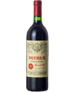 Pétrus Pomerol 2012 wine bottle shot