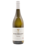 Boschkloof Chardonnay 2023 wine bottle shot