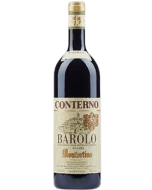 Giacomo Conterno Barolo Riserva Monfortino 2002 wine bottle shot