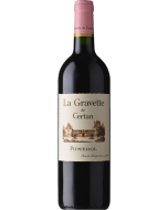 La Gravette de Certan Pomerol 2020 wine bottle shot