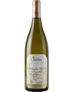 Jamet Côtes-du-Rhône Blanc 2021 wine bottle shot