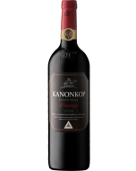 Kanonkop Black Label Pinotage 2018 wine bottle shot