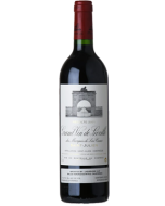 Léoville Las Cases Saint-Julien 2001 wine bottle shot