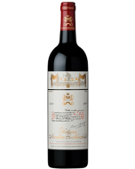 Mouton Rothschild Pauillac 1954 wine bottle shot