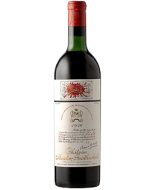 Mouton Rothschild Pauillac 1956 wine bottle shot