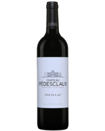 Pédesclaux Pauillac 2014 wine bottle shot