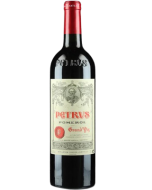 Pétrus Pomerol 2005 wine bottle shot