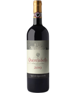 Querciabella Chianti Classico Riserva 2019 wine bottle shot