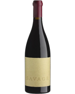 Savage Red 2018 wine bottle shot