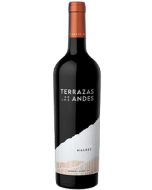 Terrazas de los Andes Malbec Reserva 2022 wine bottle shot