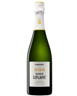 Valentin Leflaive Cuvée Extra Brut Blanc de Blancs 18|30 750ml NV champagne bottle shot