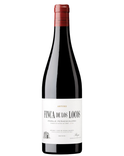 Artuke Finca de Los Locos Tinto 2021 wine bottle shot
