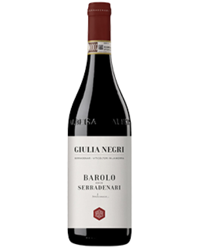 Giulia Negri Barolo Serradenari 2018 wine bottle shot
