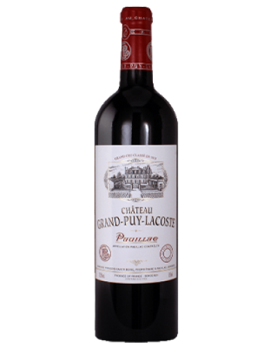 Grand-Puy-Lacoste Pauillac 2019 wine bottle shot