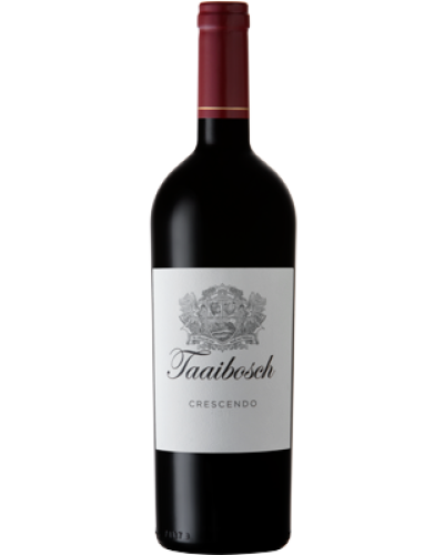 Taaibosch Crescendo 2019 wine bottle shot