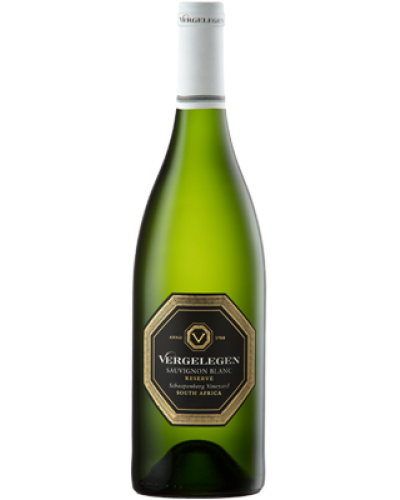 Vergelegen Sauvignon Blanc Reserve 2018 wine bottle shot