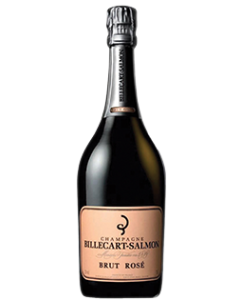 Billecart Salmon Brut Rose NV wine bottle shot