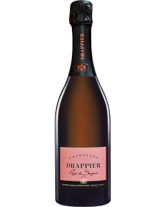 Drappier Rose NV wine bottle shot