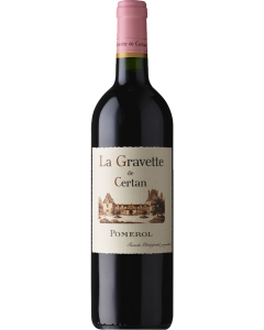 La Gravette de Certan Pomerol 2017 wine bottle shot