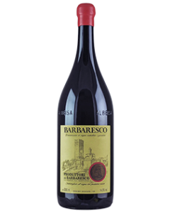 Produttori del Barbaresco Barbaresco 2018 double magnum wine bottle shot