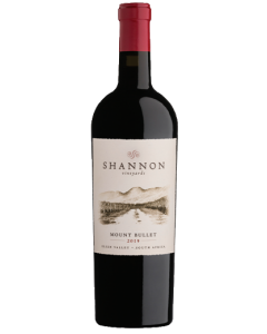 Shannon Mount Bullet Merlot 2019 wine bottle shot