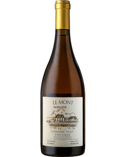 Huet Le Mont Moelleux 1985 wine bottle shot