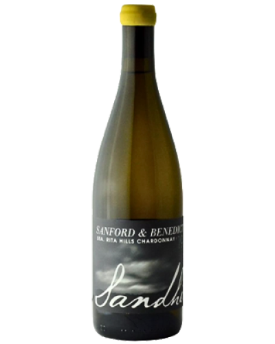 Sandhi Sta. Rita Hills Sanford & Benedict Chardonnay 2021 wine bottle shot
