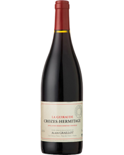 Alain Graillot Crozes-Hermitage La Guiraude 2020 wine bottle shot