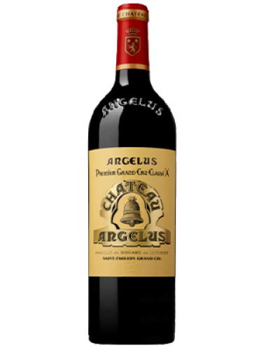 Angélus Saint-Émilion 2021 wine bottle shot