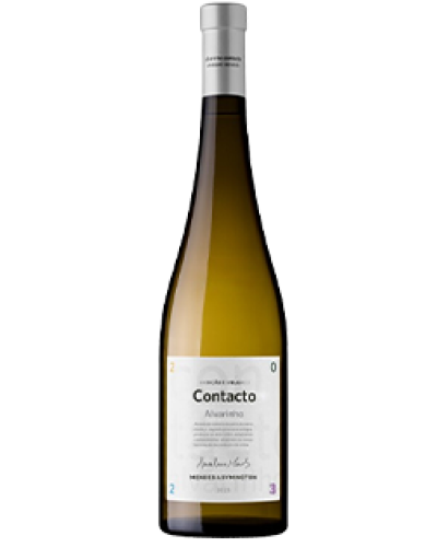Anselmo Mendes Alvarinho Contacto 2023 wine bottle shot