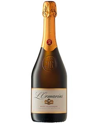 LOrmarins Brut Classique NV wine bottle shot