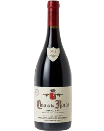 Armand Rousseau Clos de la Roche 2016 wine bottle shot
