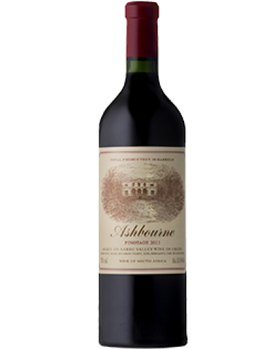 Ashbourne Pinotage 2022 wine bottle shot