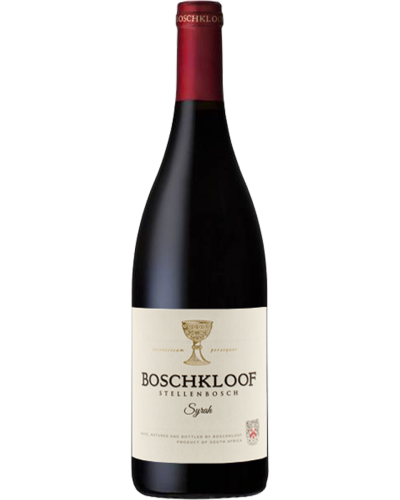 Boschkloof Syrah 2021 wine bottle shot
