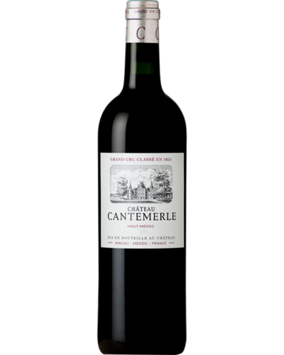 Cantemerle Haut-Médoc 2021 wine bottle shot