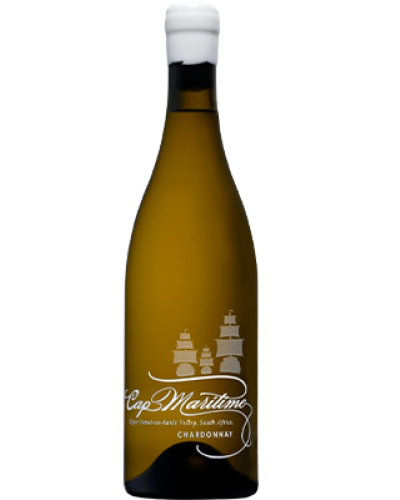 Cap Maritime Chardonnay 2022 wine bottle shot