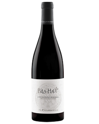 Chapoutier Bila-Haut Rouge 2022 wine bottle shot