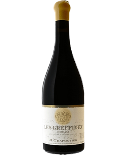 Chapoutier Ermitage Les Greffieux 2021 wine bottle shot