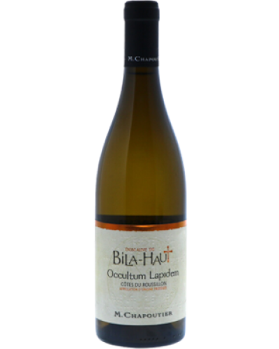 Chapoutier Occultum Lapidem Blanc 2019 wine bottle shot