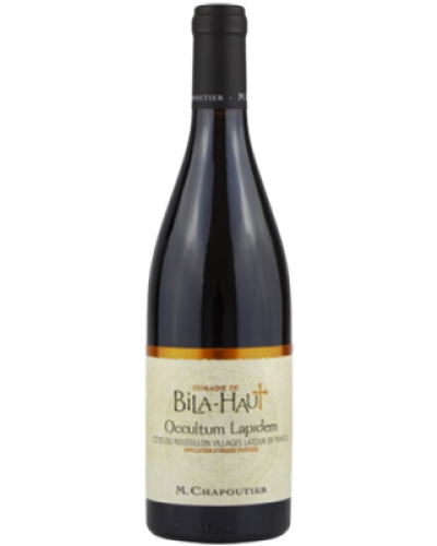 Chapoutier Occultum Lapidem Rouge 2019 wine bottle shot