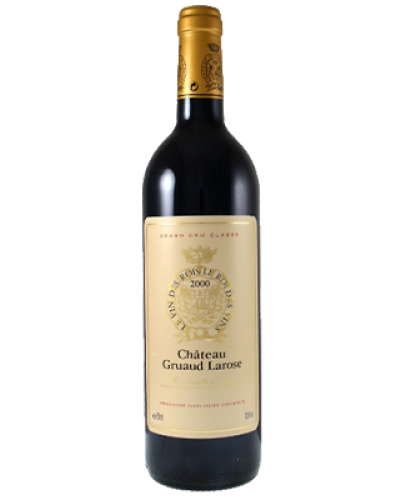 Gruaud Larose Saint-Julien 2000 wine bottle shot
