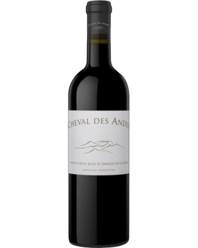 Cheval des Andes Mendoza 2019 wine bottle shot