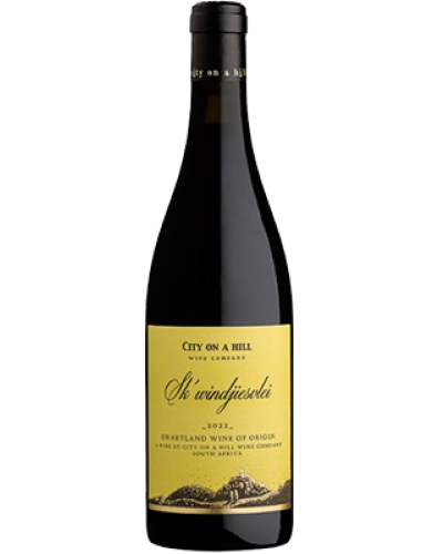 City On a Hill Sk'windjiesvlei Tinta 2022 wine bottle shot