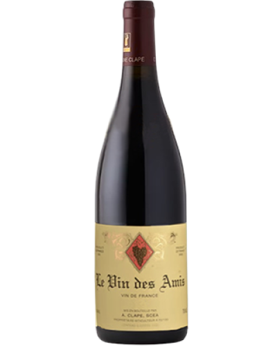 Clape Le Vin des Amis 2022 wine bottle shot