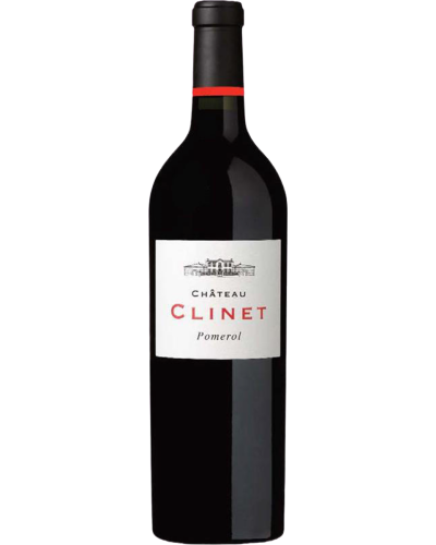 Clinet Pomerol 2021 wine bottle shot
