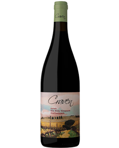 Craven Syrah The Firs 2024 wine bottle shot
