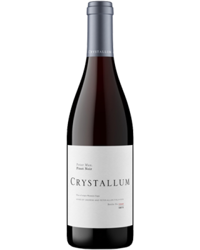 Crystallum Peter Max Pinot Noir 2024 wine bottle shot