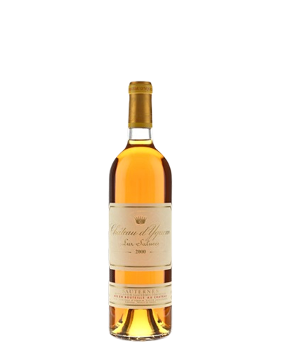 d'Yquem Sauternes 2000 wine bottle shot