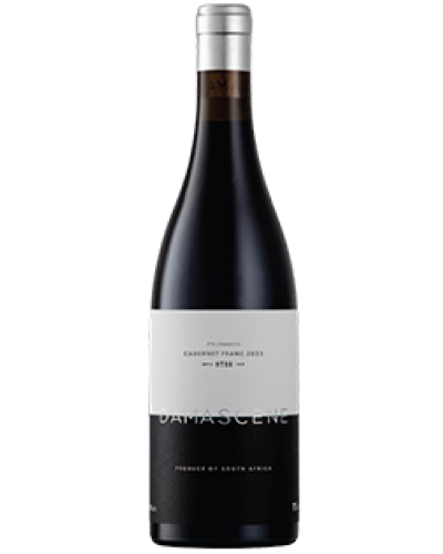Damascene W.O. Stellenbosch Cabernet Franc 2023 wine bottle shot