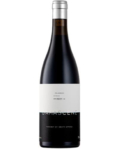 Damascene W.O. Stellenbosch Syrah 2021 wine bottle shot